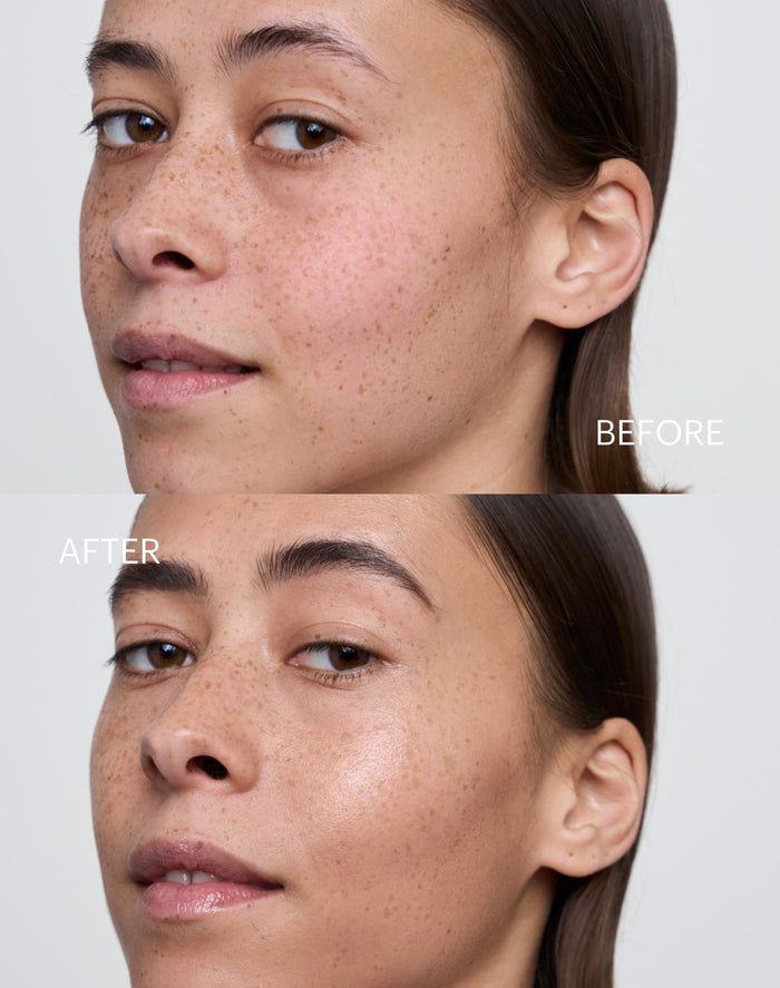 cc-cream-spf-30; tan: Before & After der CC Cream in Tan
