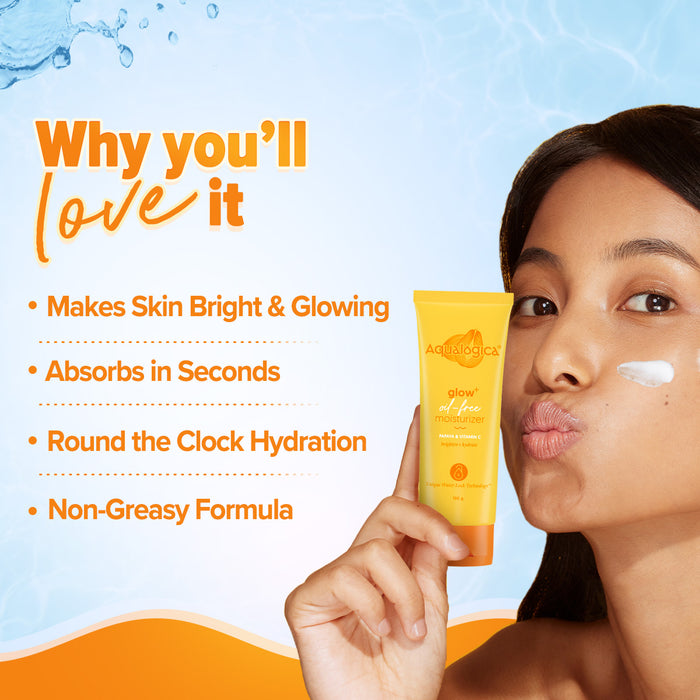 Aqualogica moisturizer for fresh glowing skin