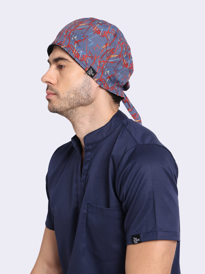 Grey Abstract Unisex Cap  068