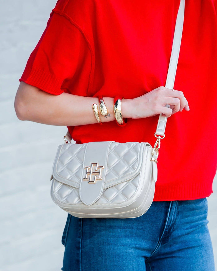 Griffin Crossbody Bag Pearl DQ: Default