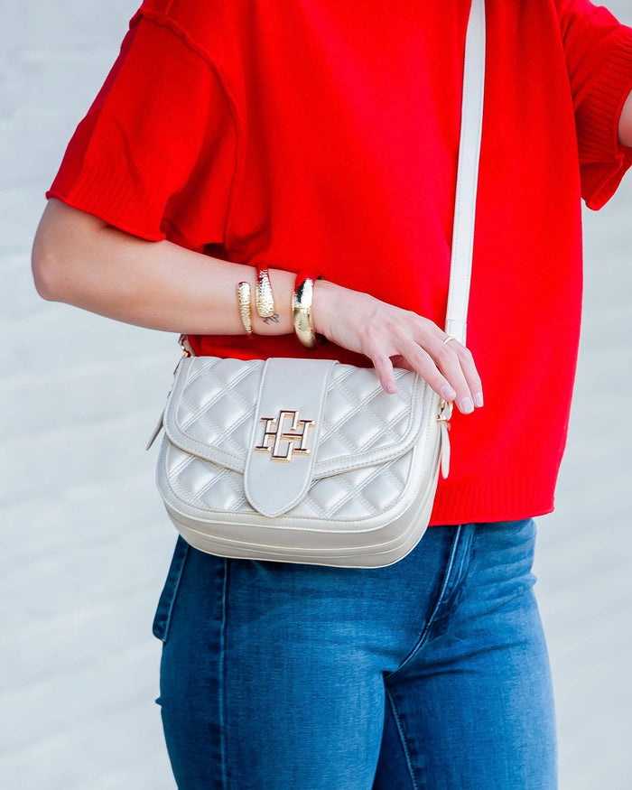Griffin Crossbody Bag Pearl DQ: Default