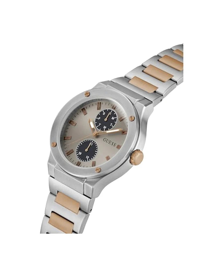 Guess Round Analog Watch - GW0795G2