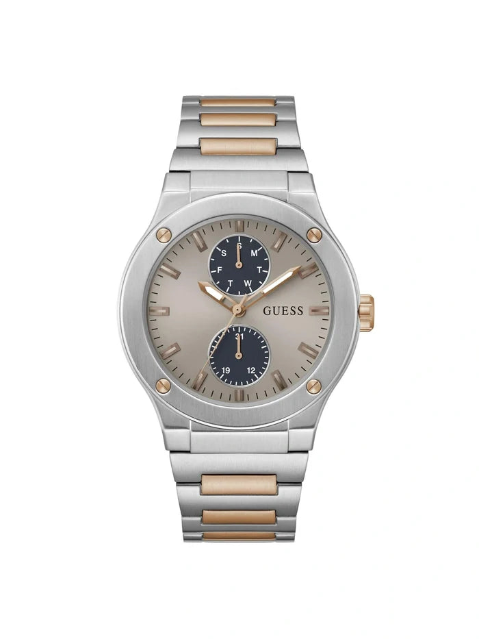 Guess Round Analog Watch - GW0795G2
