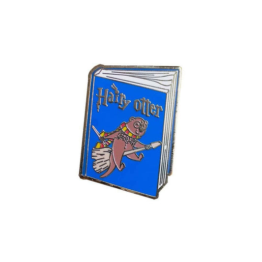 Hairy Otter Enamel Pin