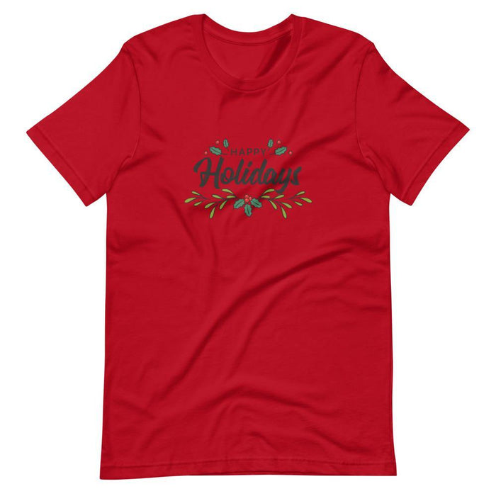 Happy Holidays Unisex T-Shirt - Billyforce Shop