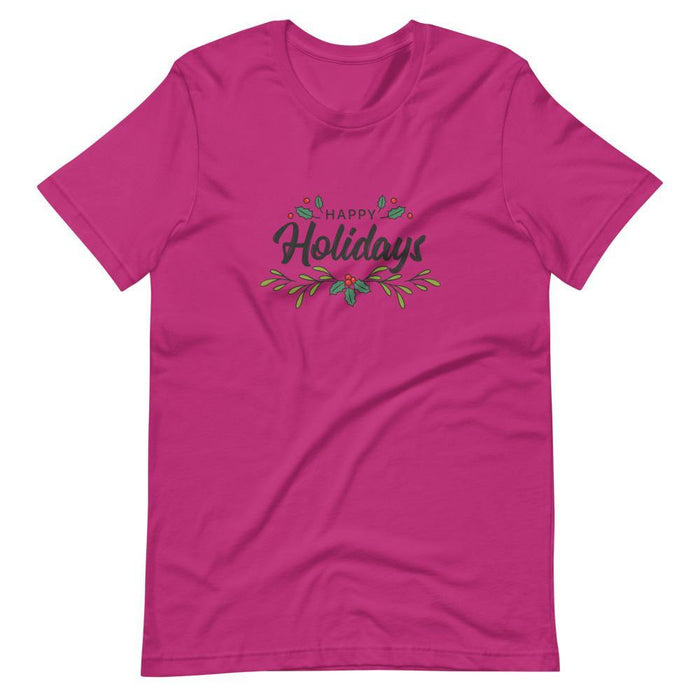 Happy Holidays Unisex T-Shirt - Billyforce Shop