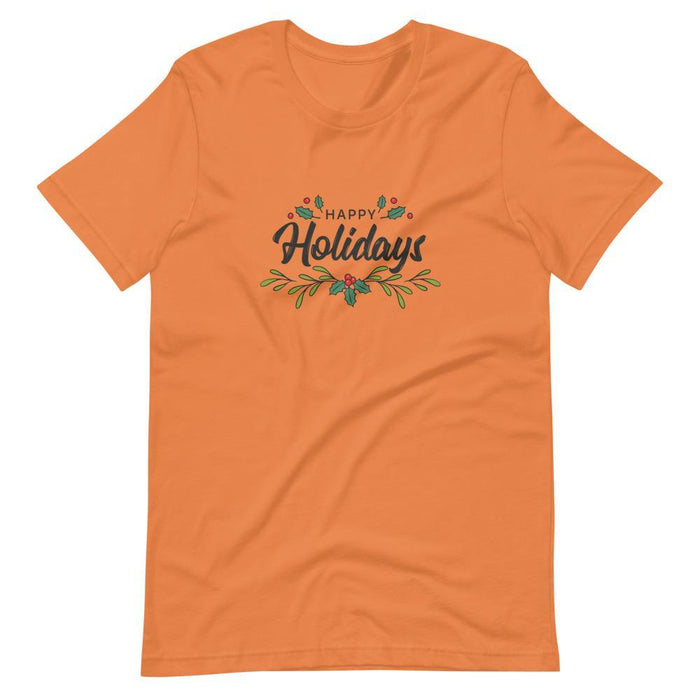 Happy Holidays Unisex T-Shirt - Billyforce Shop