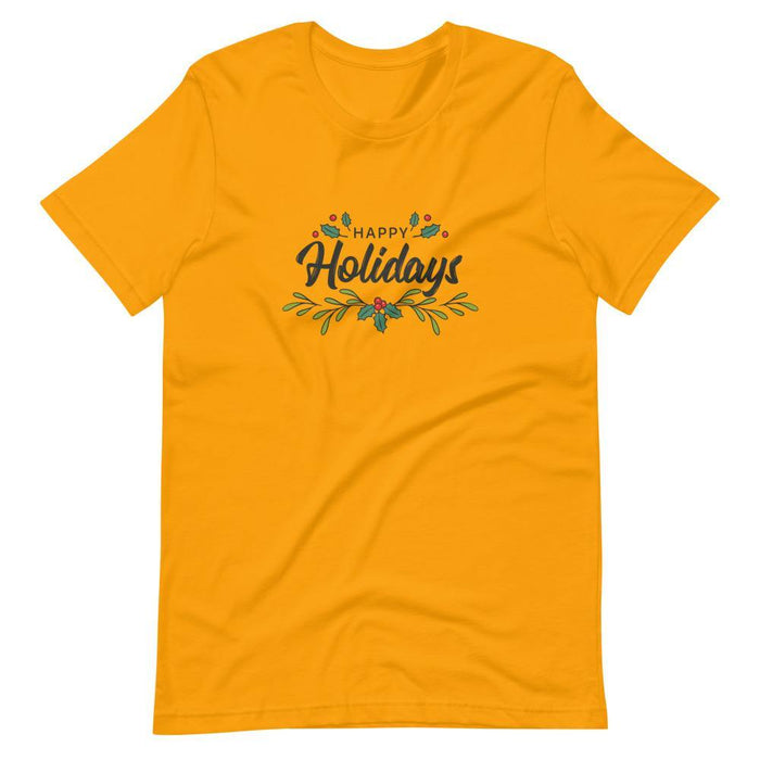 Happy Holidays Unisex T-Shirt - Billyforce Shop