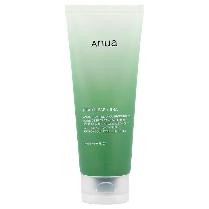 HEARTLEAF QUERCETINOL PORE DEEP CLEANSING FOAM - Spuma De Curatare Pentru Ten Acneic - skinseen.ro