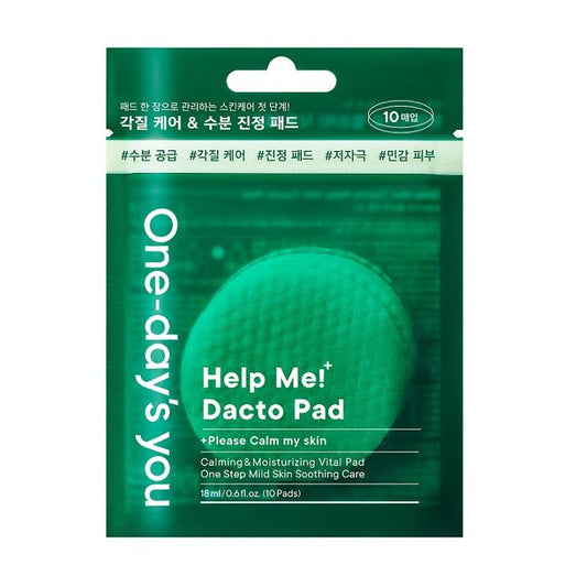 HELP ME DACTO PAD ZIPLOCK - 10 Paduri Pentru Hidratare Si Calmare - skinseen.ro