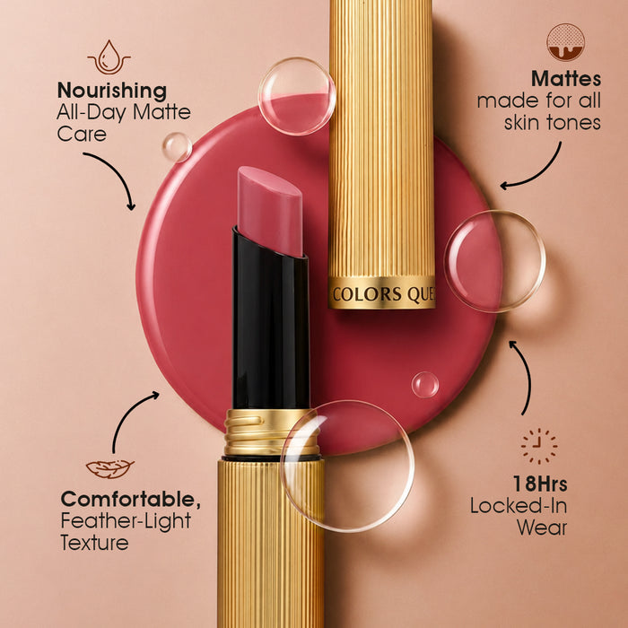 Hold-Up Full-Day Non-Transfer Lipstick for All-Day Matte Perfection