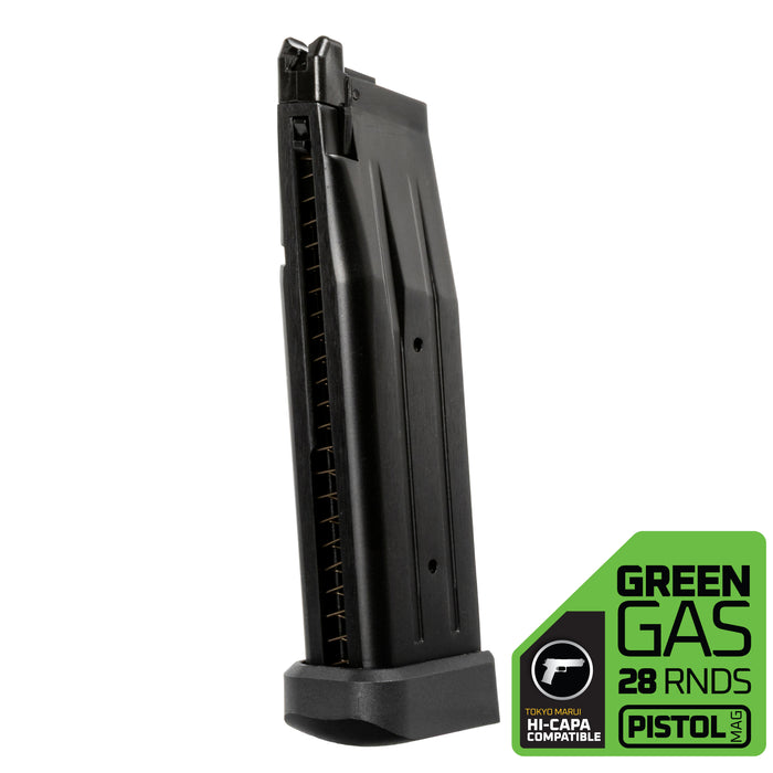 Hostile AWS - HI-CAPA Green Gas Mag - Black