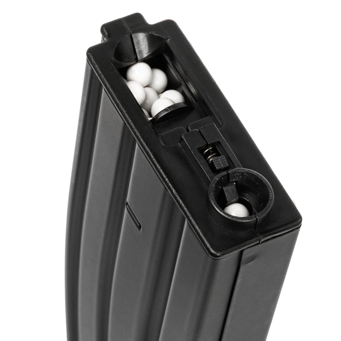 Hostile AWS - M16 Hi-Cap Metal Mag - 300 Rd - Black
