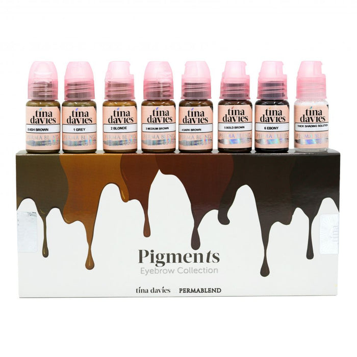 I Love Ink  Brow Set by Tina Davies and  Perma Blend