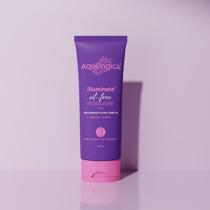 Illuminate+ Oil Free Moisturizer with Wild Berries & Alpha Arbutin for Luminous Glow - 100g