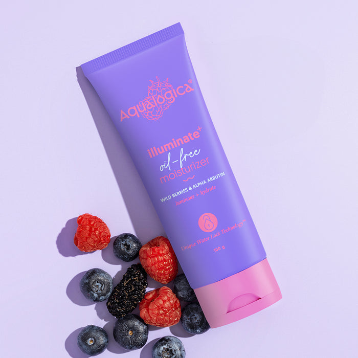 Aqualogica Illuminate oil free moisturizer with wild berries