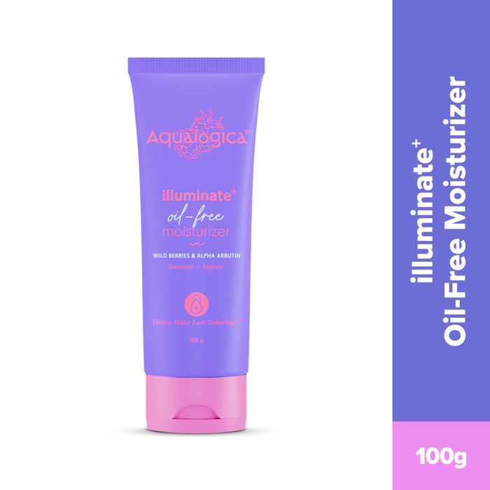 Aqualogica Illuminate moisturizer packaging