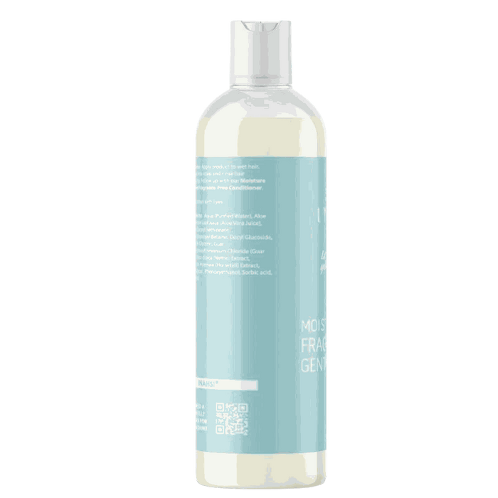 Inahsi Moisture Supreme fragrance-free gentle shampoo nourishing hair with nettle and horsetail extracts