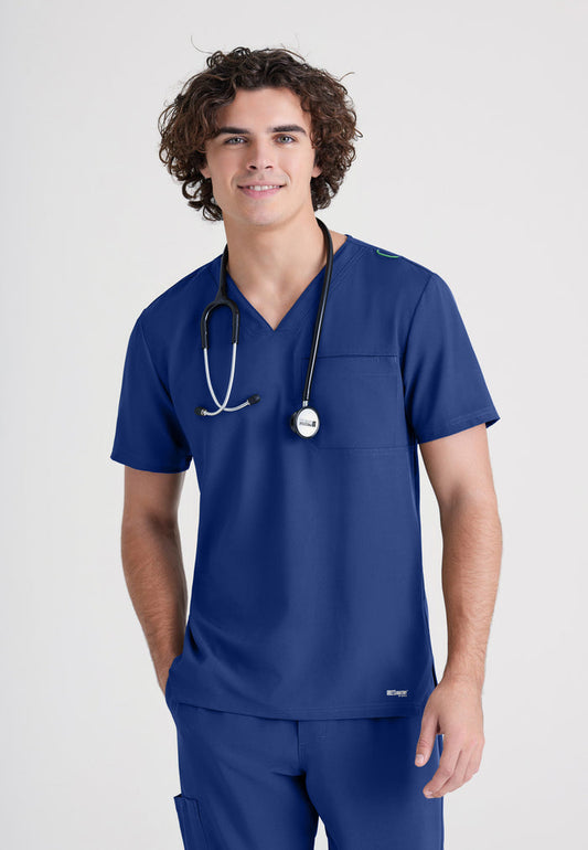 Journey Top - Indigo - Grey's Anatomy Scrubs