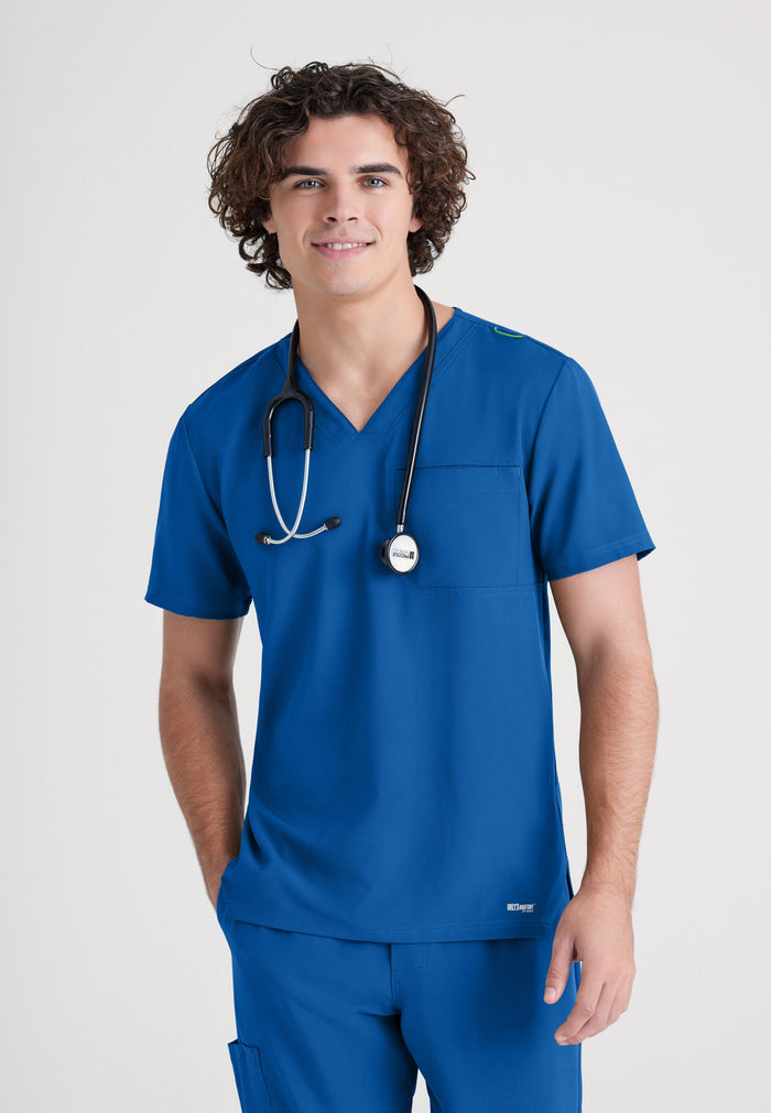 Journey Top - New Royal - Grey's Anatomy Scrubs