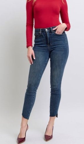 Judy Blue TC Step Hem Skinny Jean