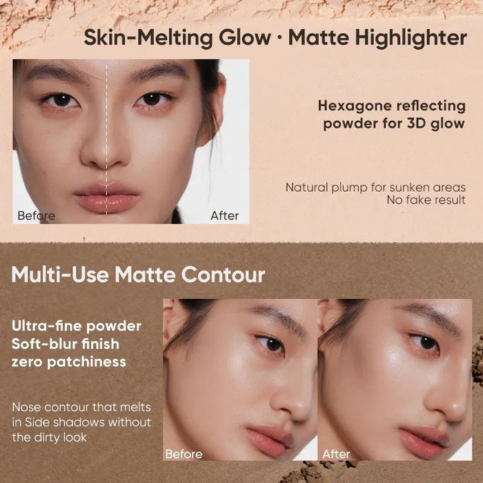 Judydoll 2-Color Contouring Powder 9 g