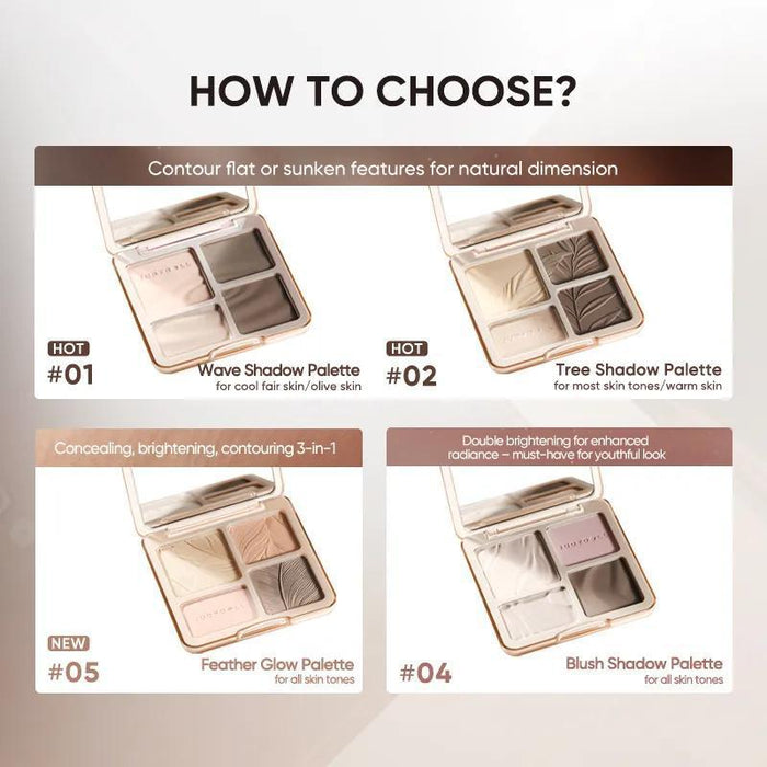 Judydoll Highlight & Contour Palette 9 g