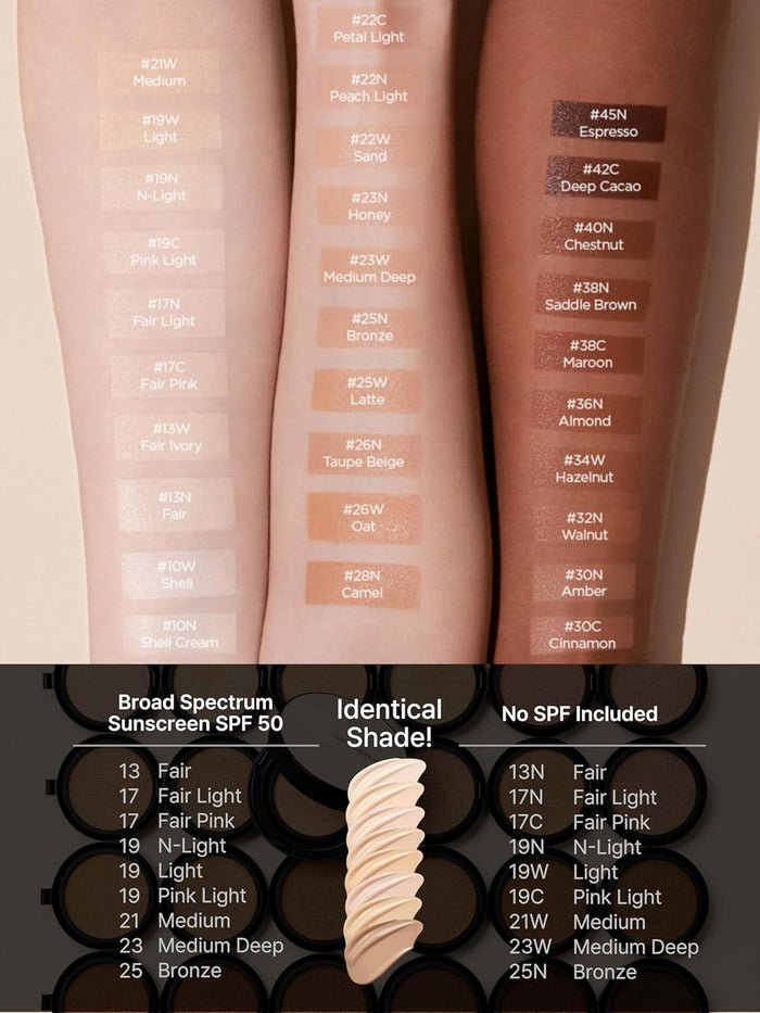 Jung Saem Mool Essential Skin Nuder Long Wear Cushion Refill Included