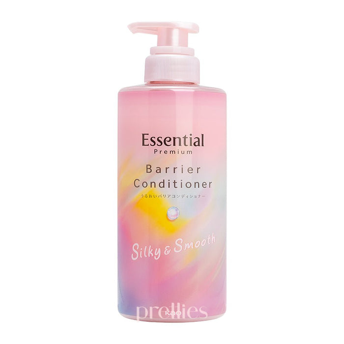 KAO Essential Premium Barrier Conditioner - Silky & Smooth 450ml (Pink) (457271) - Pretties.com.hk