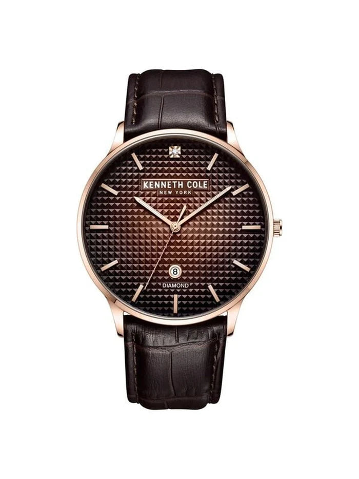 Kenneth Cole Round Analog Watch - KCWGB2233503MN