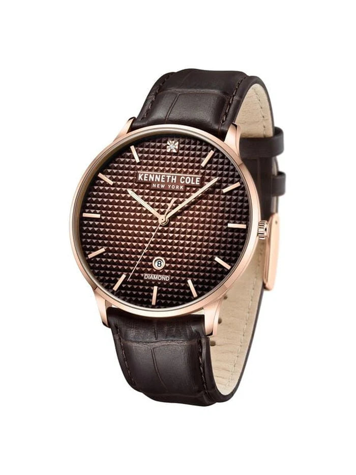 Kenneth Cole Round Analog Watch - KCWGB2233503MN
