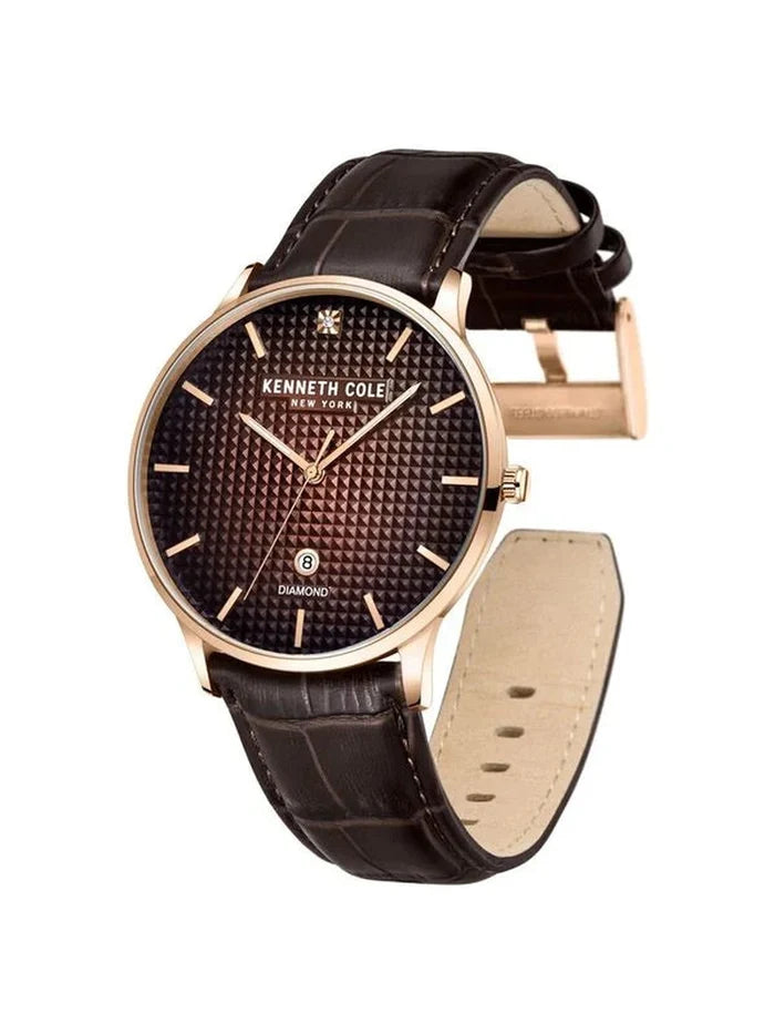 Kenneth Cole Round Analog Watch - KCWGB2233503MN