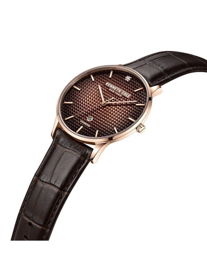 Kenneth Cole Round Analog Watch - KCWGB2233503MN