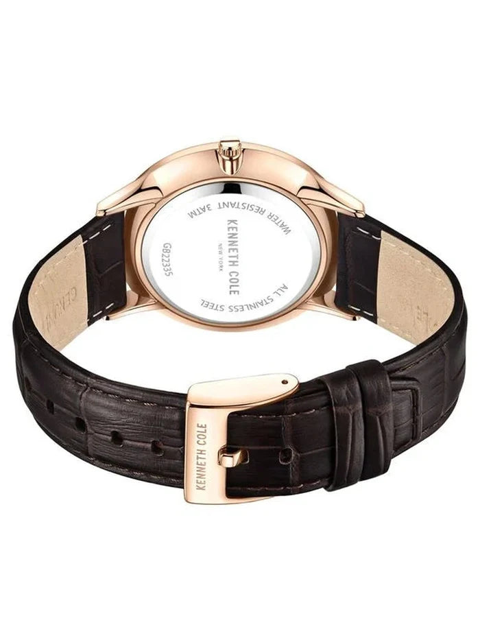 Kenneth Cole Round Analog Watch - KCWGB2233503MN