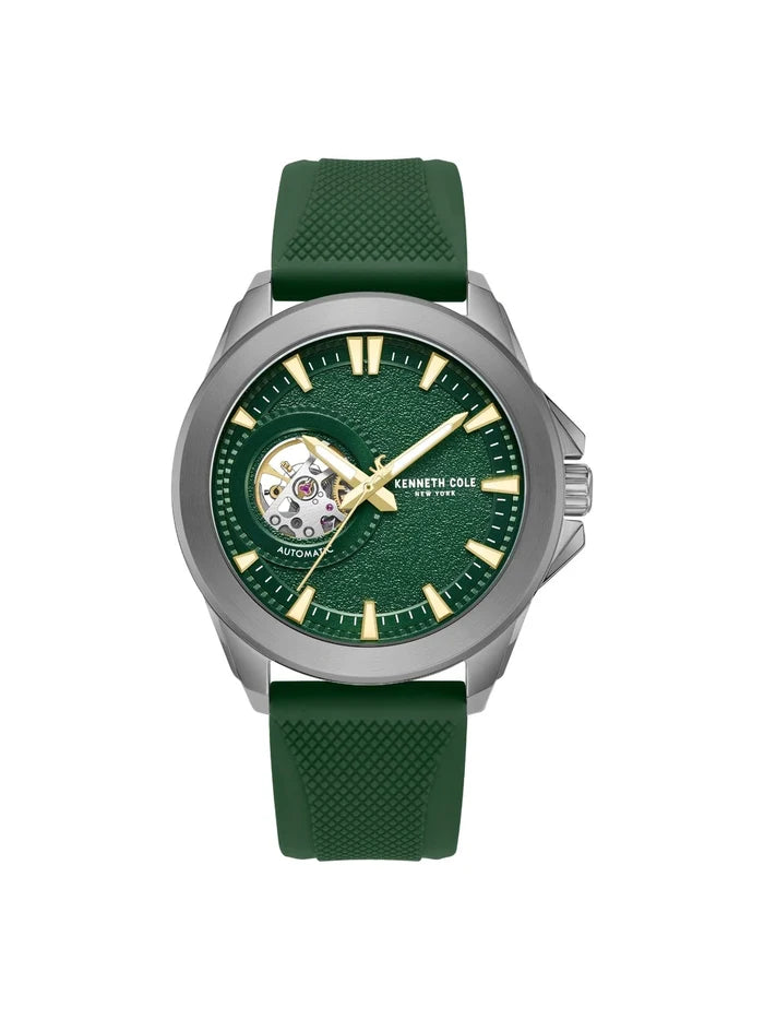 Kenneth Cole Round Green Dial Analog Watch - KCWGZ0089001MNW
