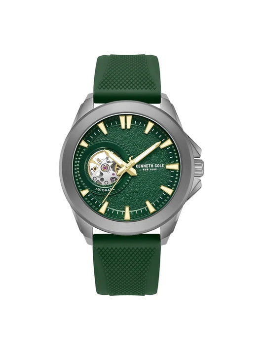 Kenneth Cole Round Green Dial Analog Watch - KCWGZ0089001MNW