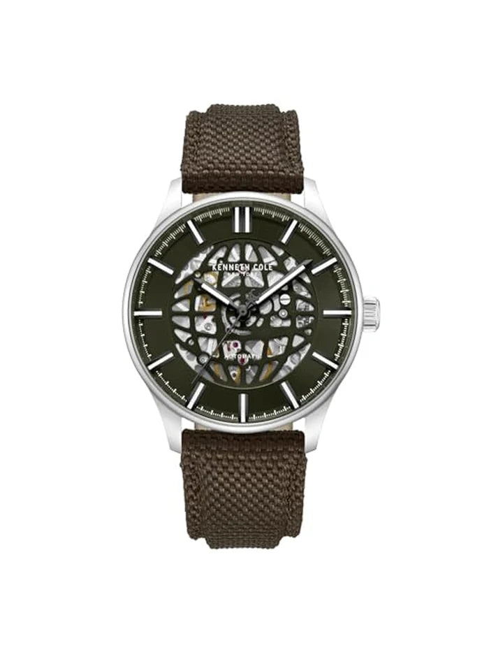 Kenneth Cole Round Green Dial Analog Watch - KCWGZ0089001MNW