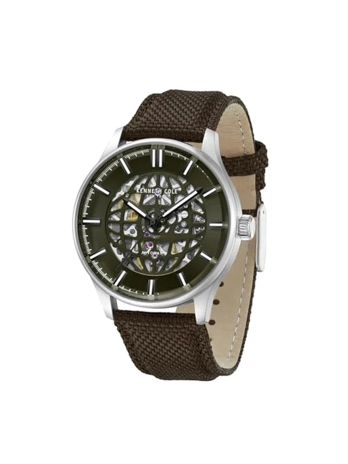 Kenneth Cole Round Green Dial Analog Watch - KCWGZ0089001MNW