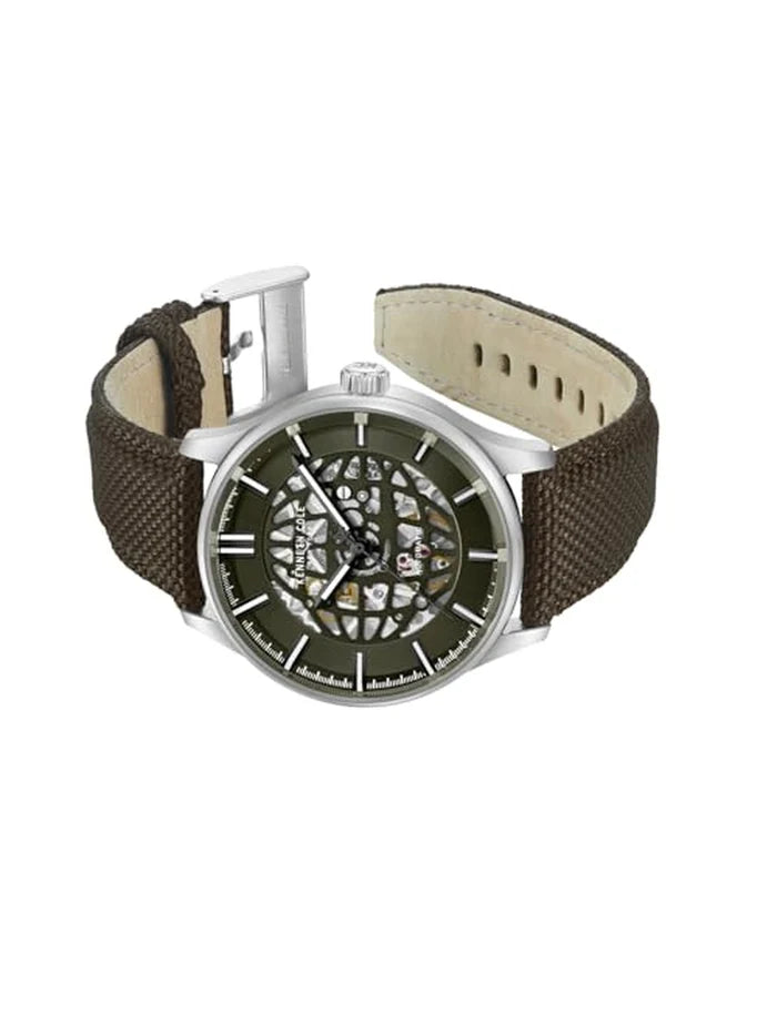 Kenneth Cole Round Green Dial Analog Watch - KCWGZ0089001MNW
