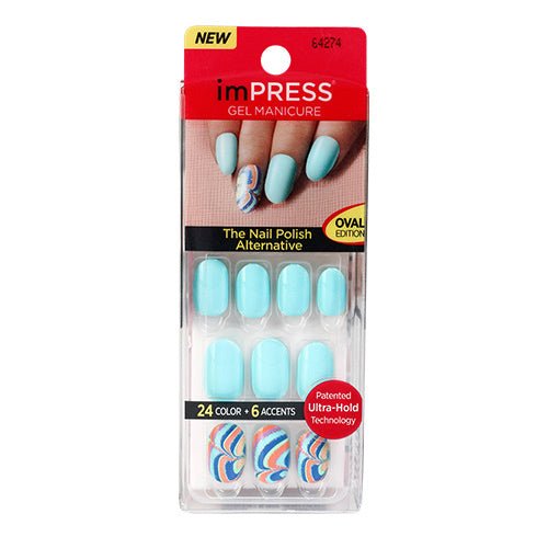 KISS imPress Press on Manicure One Step Gel - ikatehouse