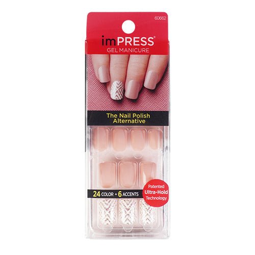 KISS imPress Press on Manicure One Step Gel - ikatehouse