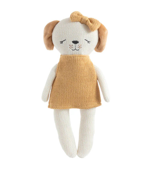 Knitted Animal Toy - Puppy