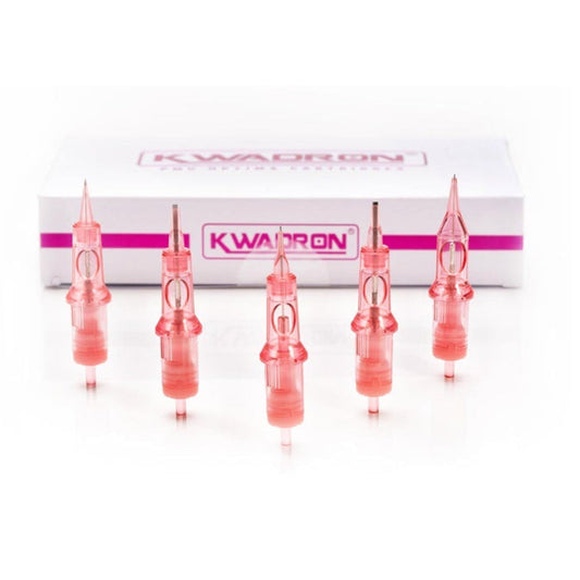 KWADRON OPTIMA PMU CARTRIDGE - 3 ROUND LINER 0.30MM LONG TAPER (30/3RLLT-OPT)