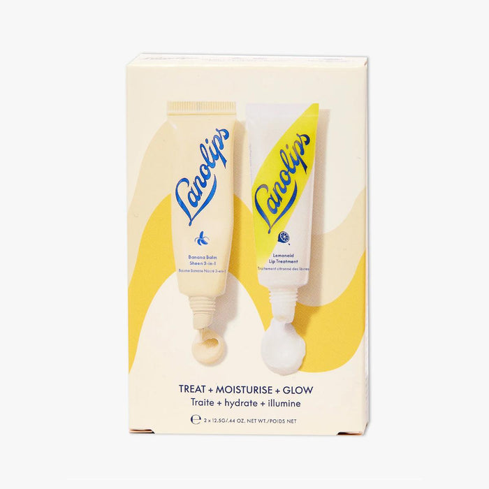 Lanolips Banana Balm & Lemonaid Lip Treatment Duo