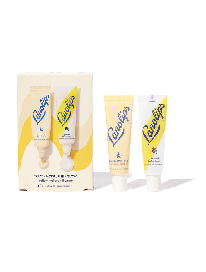 Lanolips Banana Balm & Lemonaid Lip Treatment Duo