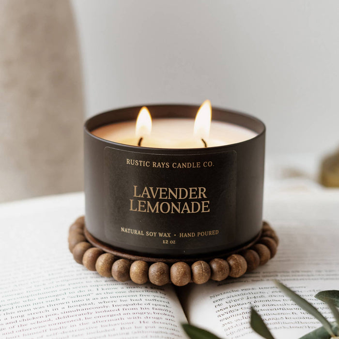 Lavender Lemonade 12 oz Soy Candle