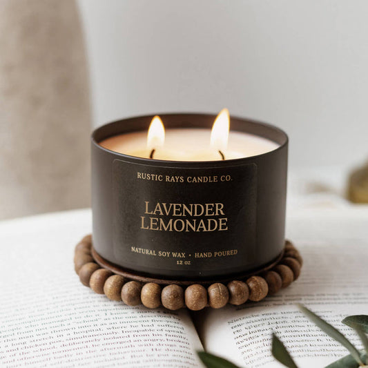 Lavender Lemonade 12 oz Soy Candle