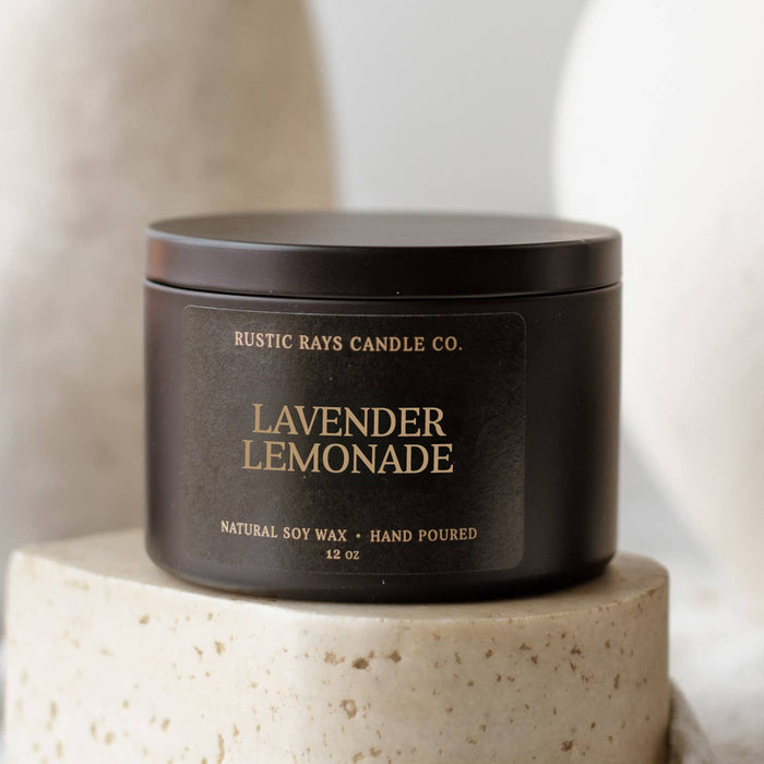 Lavender Lemonade 12 oz Soy Candle