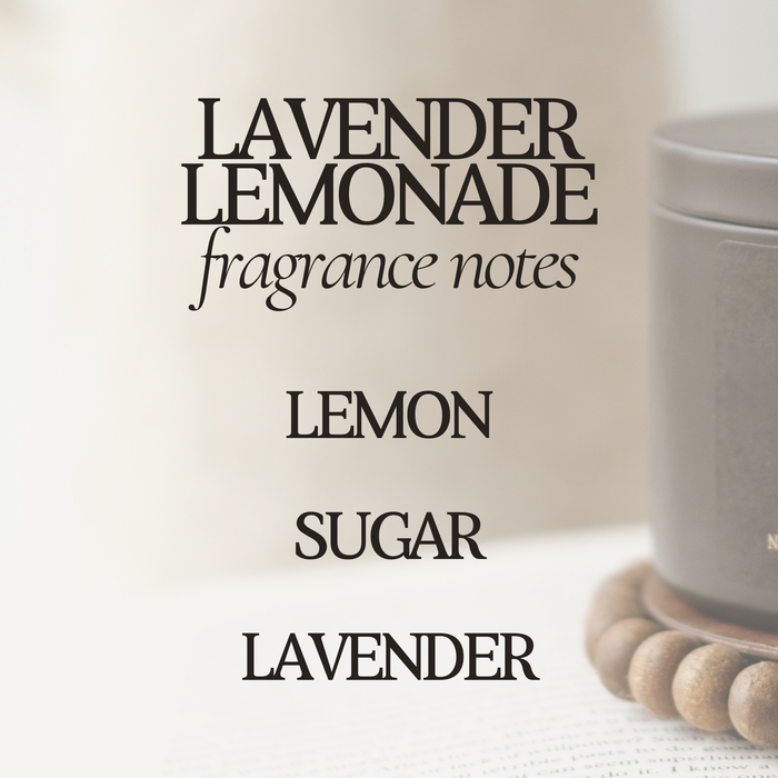 Lavender Lemonade 12 oz Soy Candle