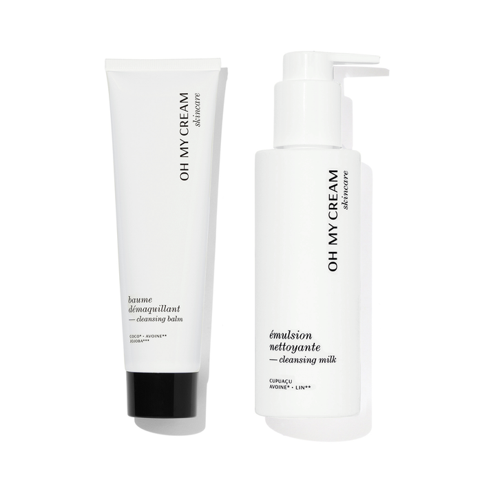 Le double nettoyage Baume et Emulsion